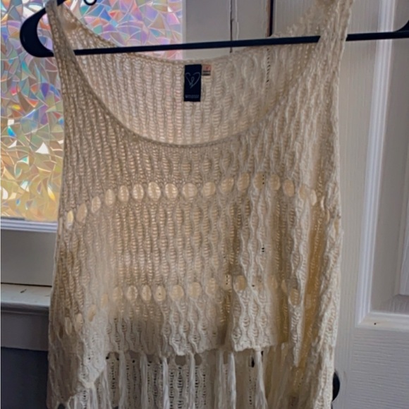 Windsor Tops - Windsor Cream Lace Blouse